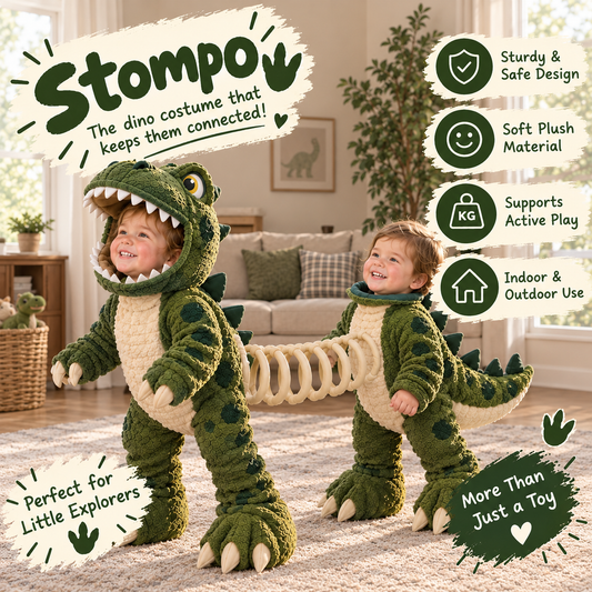 Stompo Dino-Costume